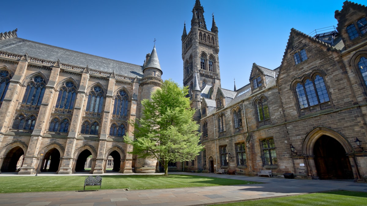 UK University Clearing After Panhellenic Exams 2 Historic UK university campus courtyard with gothic architecture, representing a confirmed Clearing place